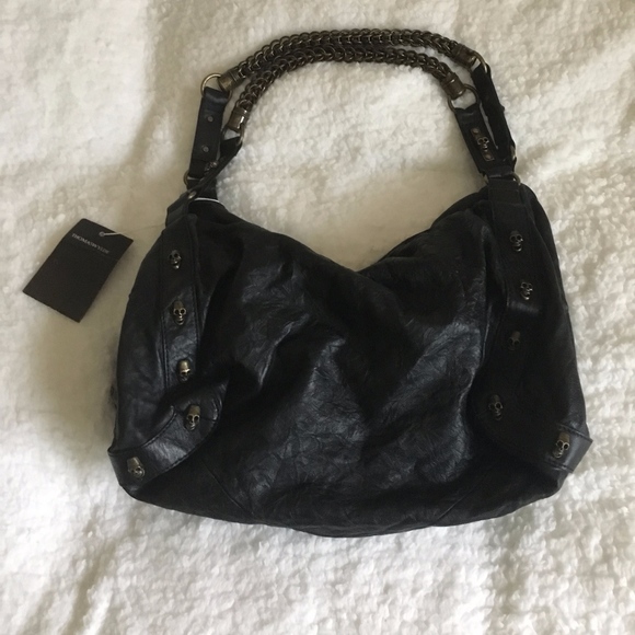 Thomas Wylde Handbags - NWT Thomas Wylde Black Oxford Circus Skull Bag